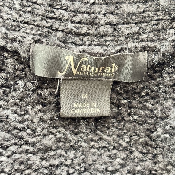 Natural Reflections Open Cardigan Sweater - Picture 6 of 9